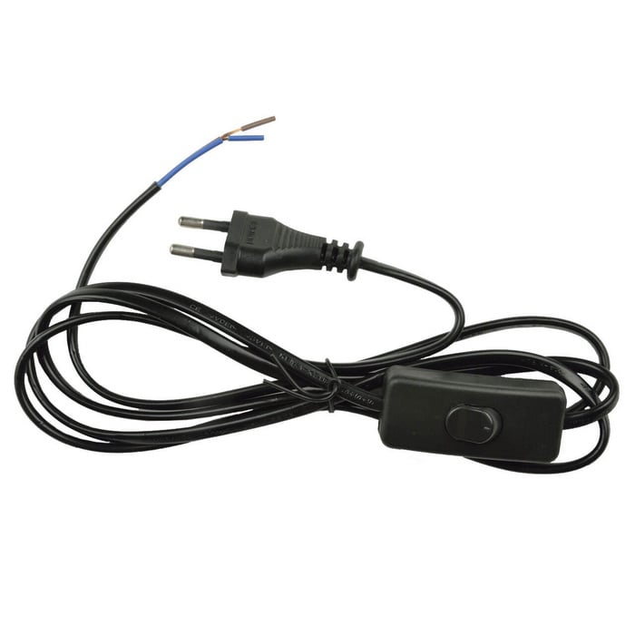 Y010/CEE7/16 1.8m 2x0.75BR switch-1